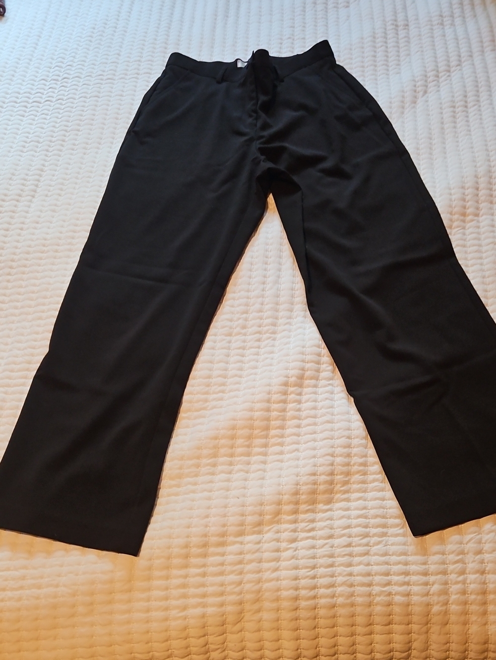 dressbarn Black Wide-Leg Women's Pants